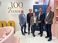 Vossen-Geschäftsführer Marco Talasz, IV-Burgenland-Vizepräsident Matthias Unger, IV-Burgenland-Geschäftsführerin Aniko Benkö, René Wenk, Direktor des Landes-Rechnungshofs Burgenland, und IV-Burgenland-Präsident Christian Strasser.