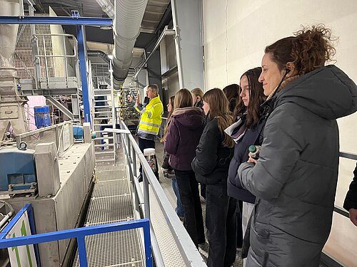 Bei PET to PET Recycling Österreich GmbH gab es eine Unternehmensführung.