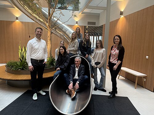 Jugendliche besuchten MAM Health & Innovation GmbH.